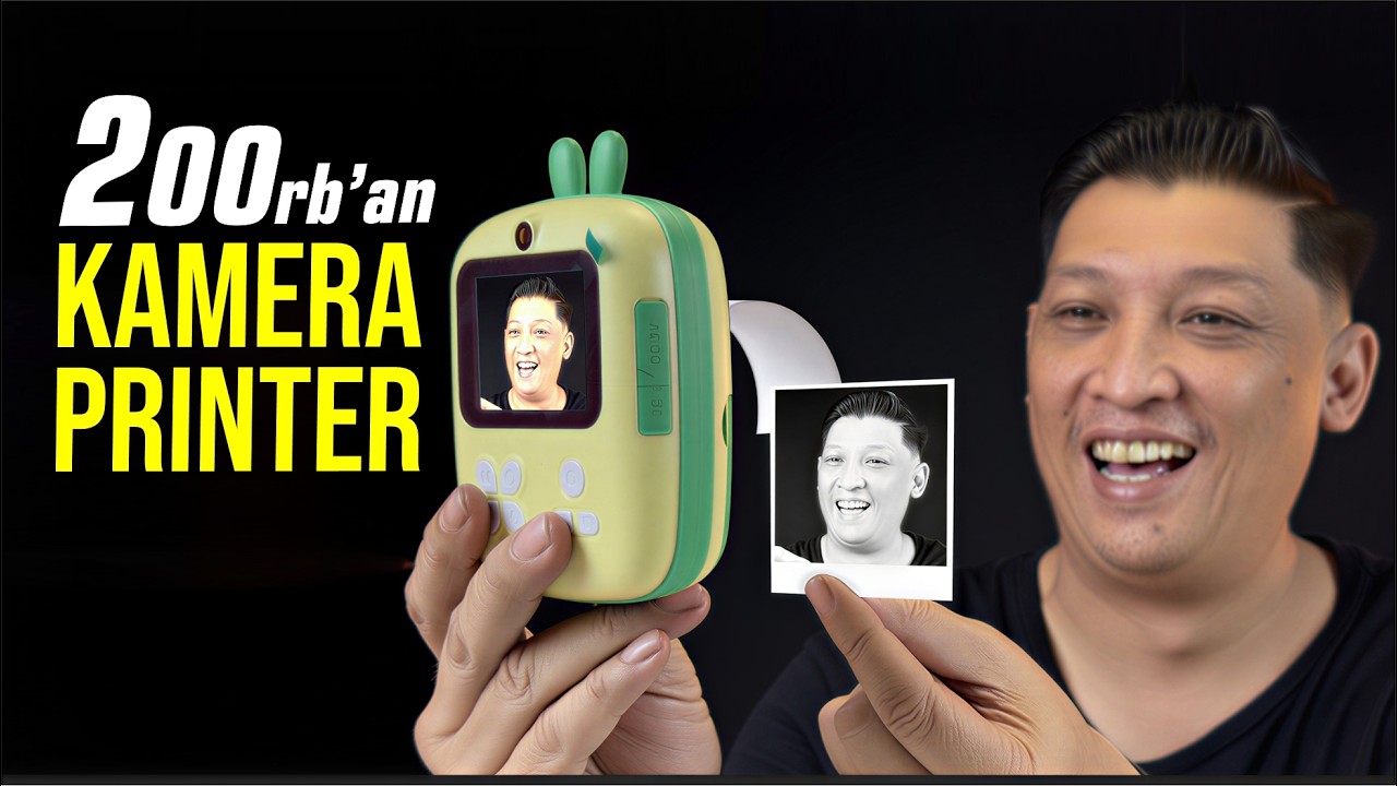 mini KAMERA PRINTER lucu buat anak
