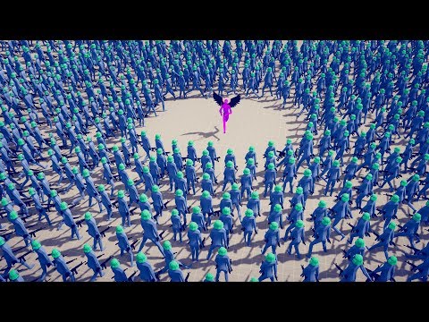 DEFLECT GOD vs ALL BULLET UNITS - Totally Accurate Battle Simulator TABS