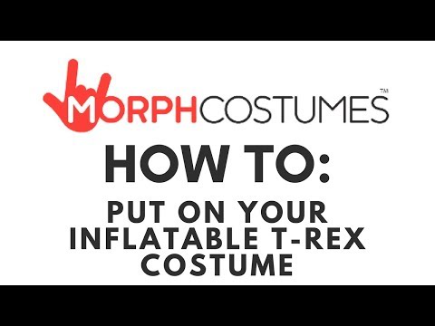 HOW TO: Put on an Inflatable Dinosaur Costume | MorphCostumes