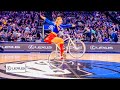 NBA Halftimeshow Dallas Mavericks Viola Brand Supergirl On Bike