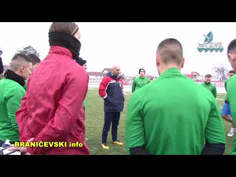 Početak priprema FK Sloga 33 za prolećni deo prvenstva (RTV MLAVA 30.01.2022.)