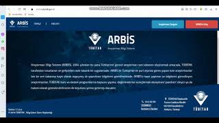 Tübitak 4006 İçin Arbis Kaydı Nasıl Yapılır?