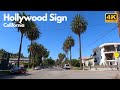 DRIVE: Hollywood Sign in Los Angeles🌴🌴California🇺🇸[4K]