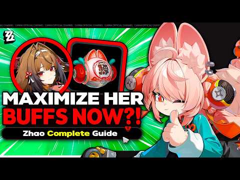 YES, THE LABUBU IS STRONG! The BEST Guide to Zhao (Teams/Disk/W-Engine) - Zenless Zone Zero