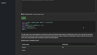SQL CREATOR / Revolutionize SQL with AI-powered natural language and GPT-4!