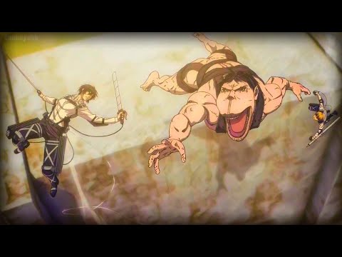 MIKASA VS CART-TITAN||mikasa ackerman shingeki no kyojin