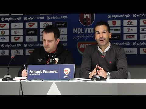 MOL Vidi vs. DVTK 18/19, Fernando Fernandez értékelése - boon.hu