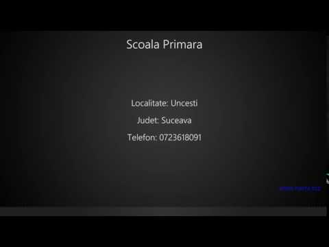 Scoala Primara Uncesti