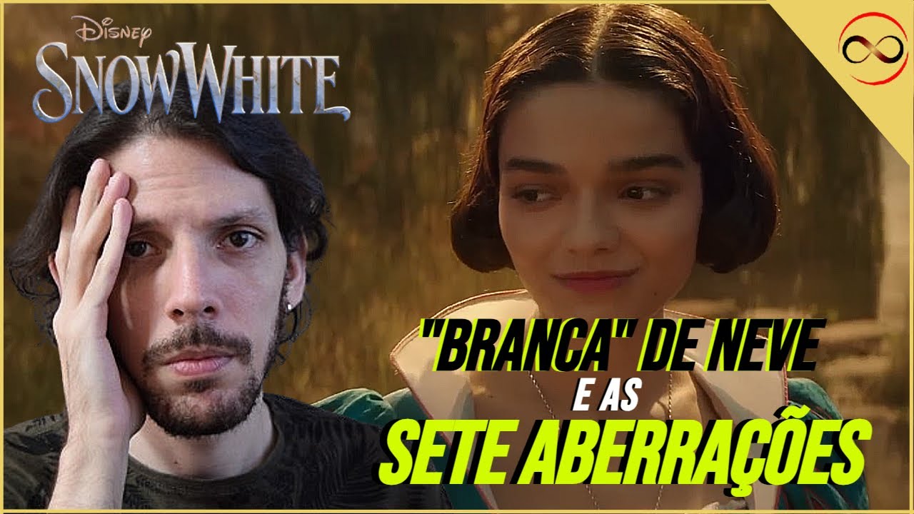 Maior ERRO da história da Disney! Comentando o TRAILER de Branca de Neve.