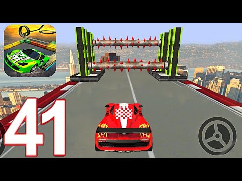 Impossible Car Tracks 3D Huge Update #41 - New Red Car Driving New Stunt Mod (ios, Android)