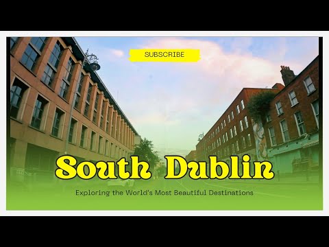 4K Early morning driving in South Dublin Ireland