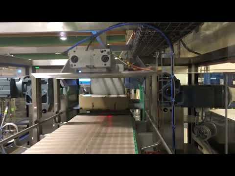 Elévateur séquentiel de produits à fond plat et rigide, par entrainement mécanique et évacuation pneumatique en position haute_2