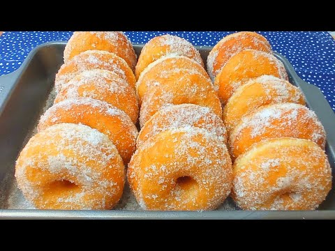 CIAMBELLE GRAFFE SOFFICI FRITTE  FATTE IN CASA - RICETTA FACILE SENZA IMPASTO - DOLCE DI CARNEVALE