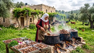 We cooked 3 whole cows and invited the entire village | Far from civilization