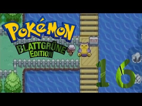 Let's Play Pokémon Blattgrüne Edition #16: Ein Relaxo versperrt den Weg (GBA, Deutsch)