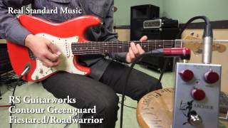 Video thumbnail for RS Guitarworks Contour Greenguard / Fiestared / Roadwarrior by Real Standard Music