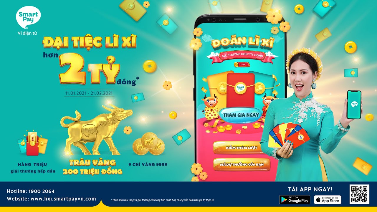SMARTPAY – ĐẠI TIỆC LÌ XÌ FULL CLIP