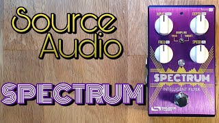 Video thumbnail for Source Audio Spectrum intelligent filter by Pedal Experiments