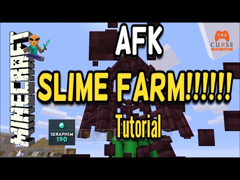 The Easiest - SLIME FARM IN MINECRAFT HISTORY!!!! ( Seraphim190 ) Episode:484