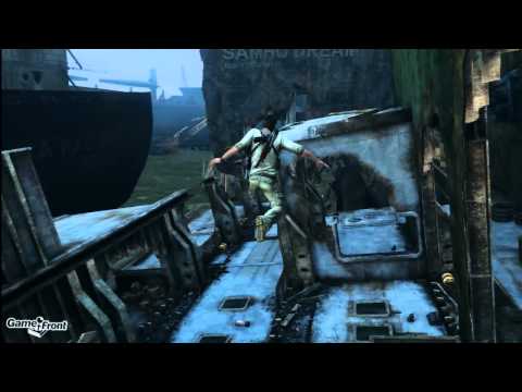 Uncharted 3 Walkthrough - PT. 21 - Chapter 12 Part 2 - Hard Difficulty