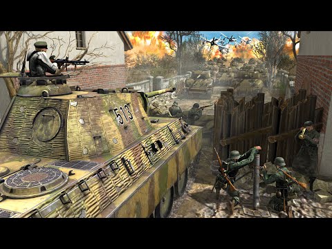 Largest WW2 Tank Invasion Defense EVER! (2,000 US Shermans) - Call to Arms: GoH WW2 Mod