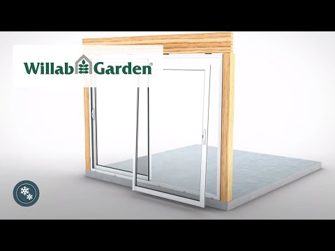 Montera Skjutparti - WG 80 skjutdörrsparti - Willab Garden