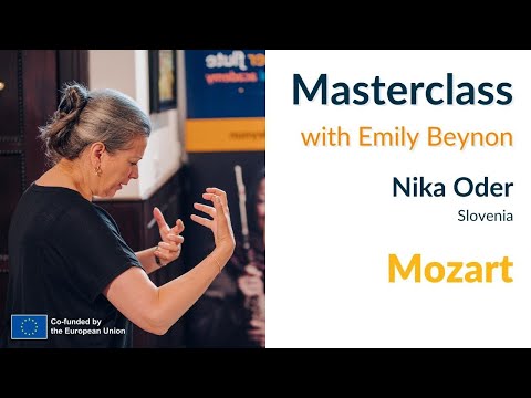 SFOA 2022 Masterclass with Emily Beynon - Nika Oder (Mozart Concerto G major)