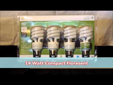 CREE LED vs CFL & INCANDESCENT