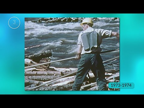 La semaine verte | 1973 : La drave en Mauricie