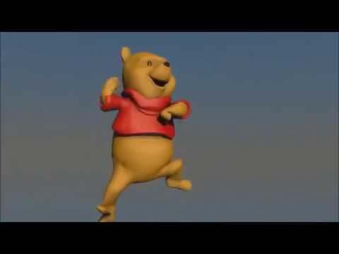 Winnie The Pooh dancing to Pitbull (full song)