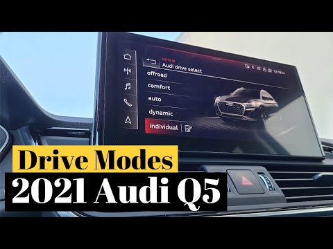 Drive Modes of the 2021 Audi Q5 | Audi Drive Select