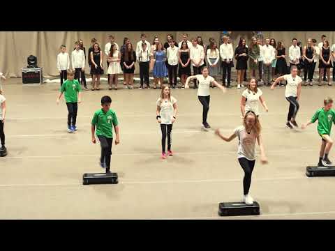 OŠ Polzela pleše - Dobrodelni koncert 2019 - Aerobika