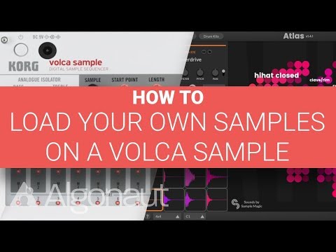 How to load your own samples on a Korg Volca Sample | Algonaut