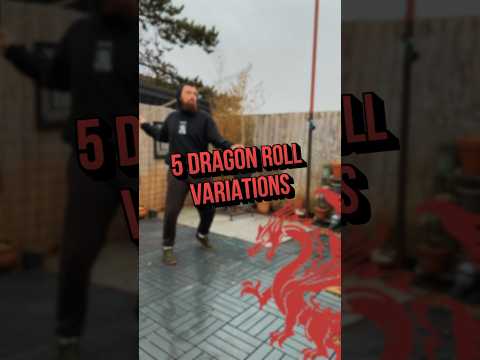 5 Dragon Roll Variations 🐉 + me nearly making friends with the floor at the end… #ropeflow