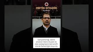Miniaturka - Gençlerbirliği, Metin Diyadin ile olan sözleşmesini tek taraflı olarak feshettiğini duyurdu