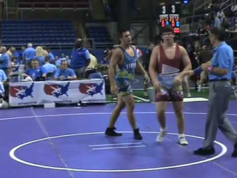 Junior Freestyle 215 pounds Derrick Borlie dec. Mat Tourdot