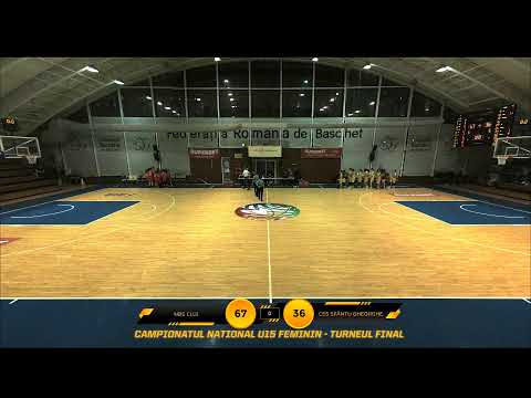 Turneul Final U15F: Napoca Baschet School Cluj-Napoca - CSS Sfantu Gheorghe