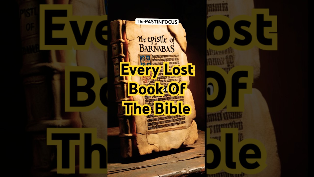 Every Lost Book Of The Bible: Explained!