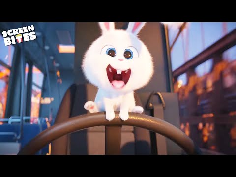 Car Chase Rescue | The Secret Life Of Pets (2016) | Screen Bites