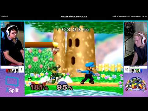Momocon 2017: Kpan (Fox/Falcon) vs Rabid Fox (Luigi) - Pools