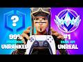 Unranked To UNREAL Ranked Reload Speedrun But I Switched To Console