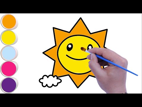 太陽怎麼畫