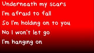 The Letter Black - "Hanging On By A Thread" {Lyrics}