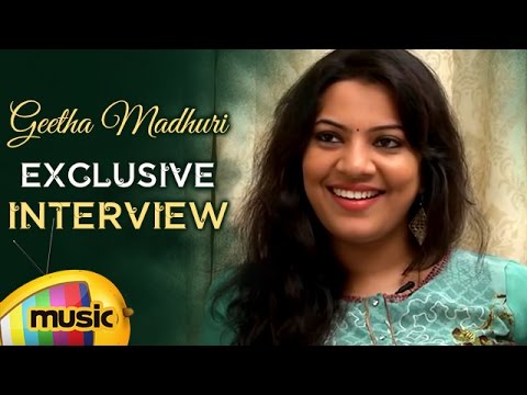 Geetha Madhuri Exclusive Interview | Singer Geetha Madhuri | Celebrities Exclusive Interviews