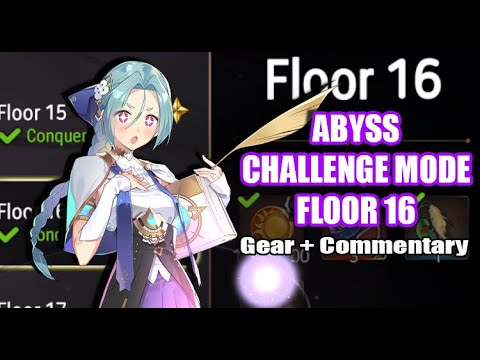 [Epic Seven] Abyss Challenge Mode - Floor 16 (Gear + Commentary)