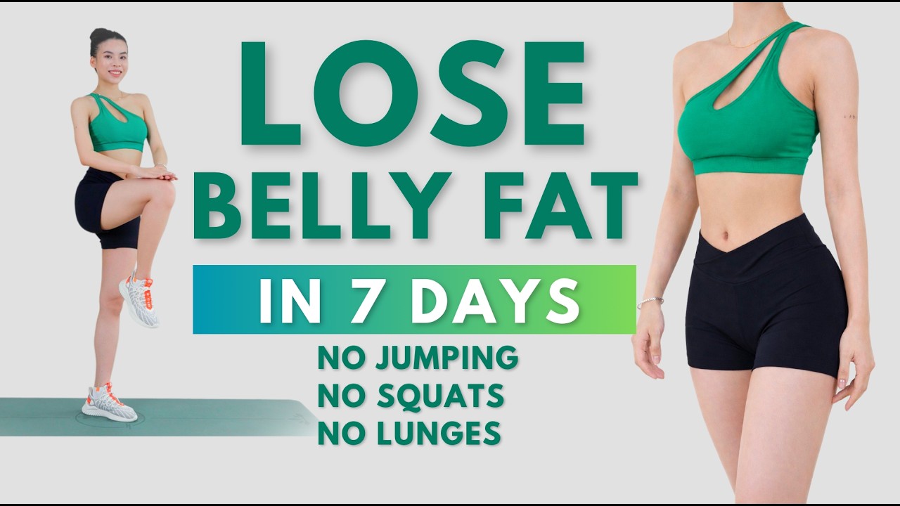 LOSE BELLY FAT FAST in 7 Days 🔥 30 MIN Standing Abs Workout | Sweat 💦 No Jumping | Emma Fit