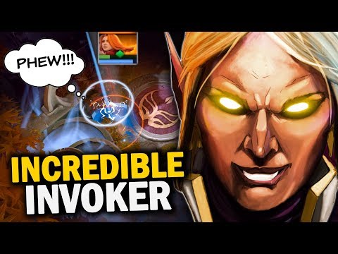 "IS THAT MIRACLE-?" BEAUTIFUL INVOKER GAMEPLAY + FOUNTAIN SUNSTRIKES | Dota 2 Invoker