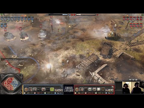 Company of Heroes 2: Kobal(British) vs AceHero(OKW)