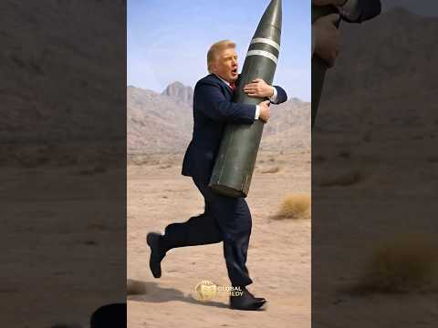 Trump Steals Kim Jong Un’s Missile 😂 | Viral Funny Short