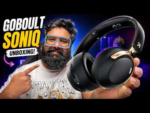 Thumbnail for Goboult Soniq Headphones Unboxing & Full Review | 70H Battery | Best Budget Headphones 2025